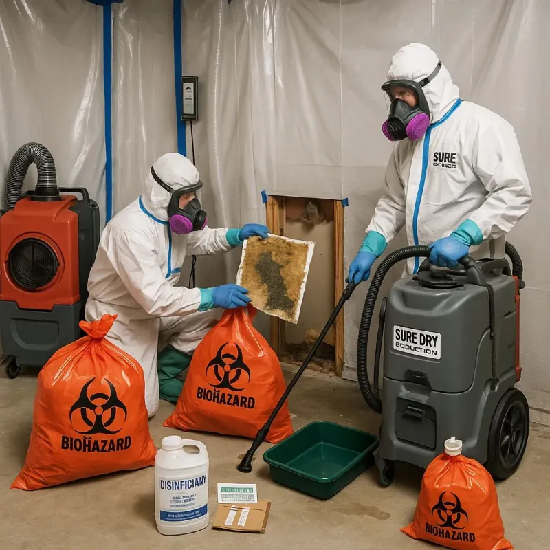 Contaminated Water Handling Protocols process in Wharton, PA