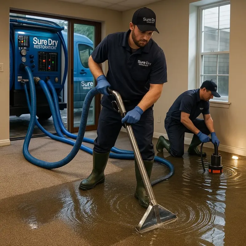 Water Extraction and Removal process in Wharton, PA